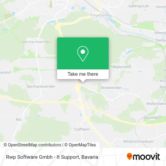 Rwp Software Gmbh - It Support map