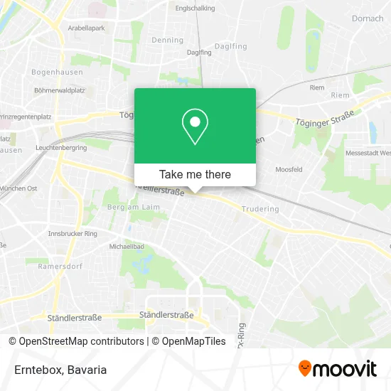 Erntebox map