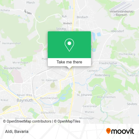 Aldi map