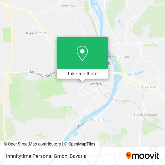 Infinitytime Personal Gmbh map