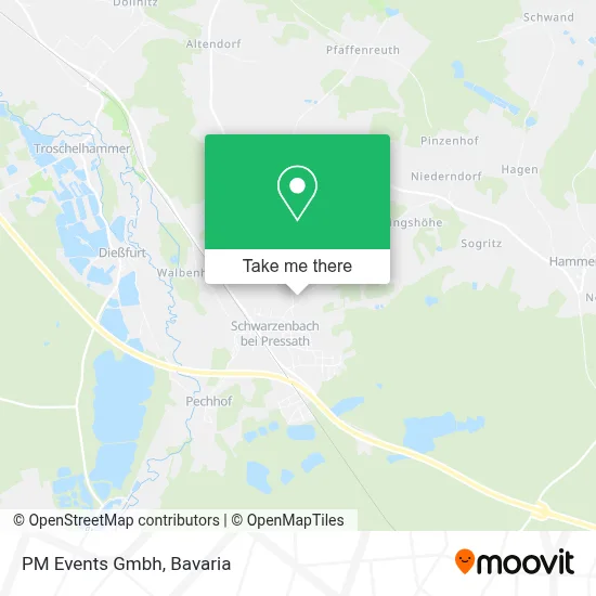 PM Events Gmbh map