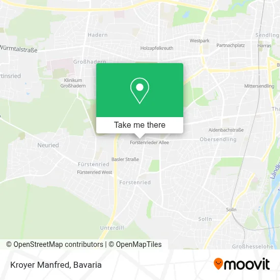 Kroyer Manfred map