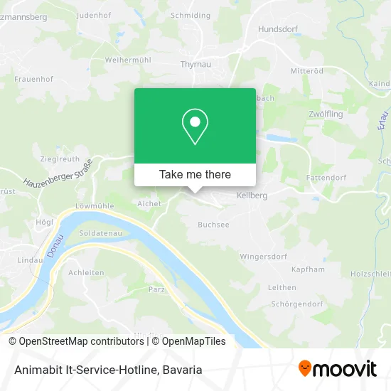 Animabit It-Service-Hotline map