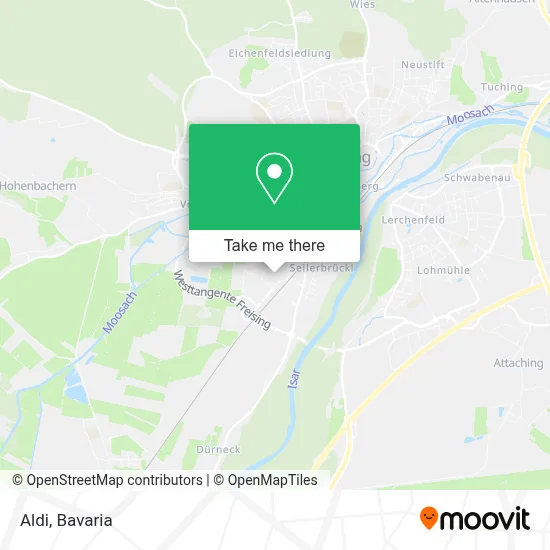 Aldi map