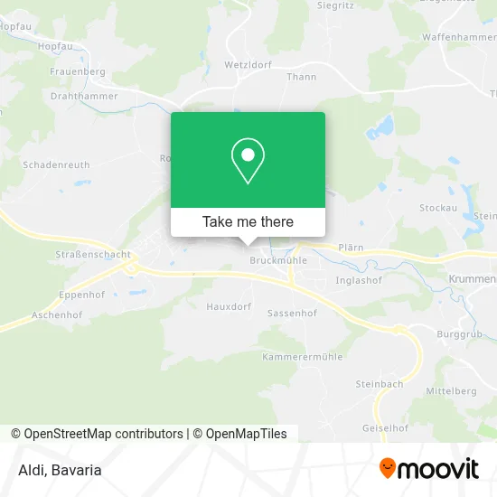 Aldi map