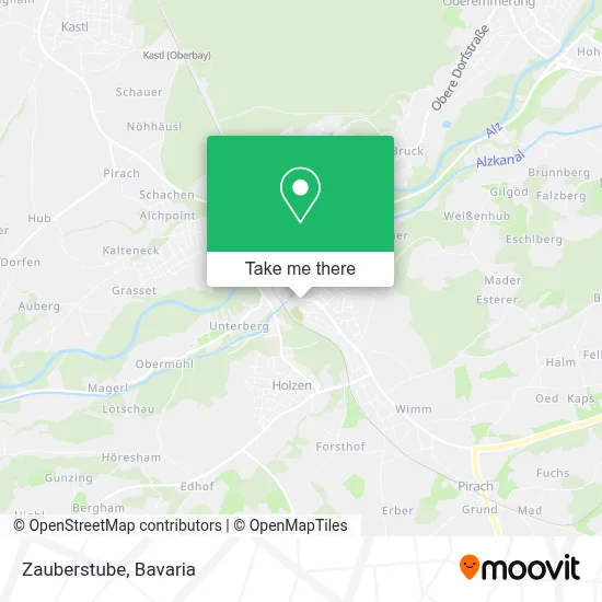 Zauberstube map