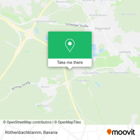 Röthenbachklamm map