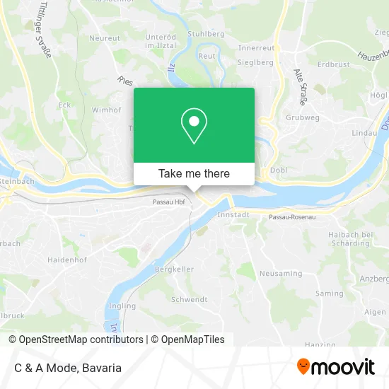 C & A Mode map