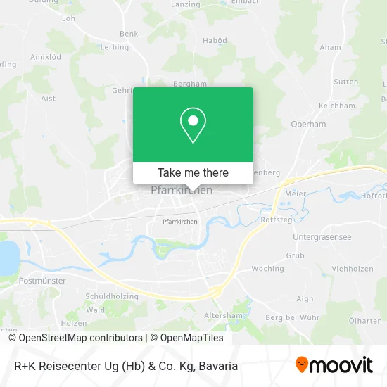 R+K Reisecenter Ug (Hb) & Co. Kg map