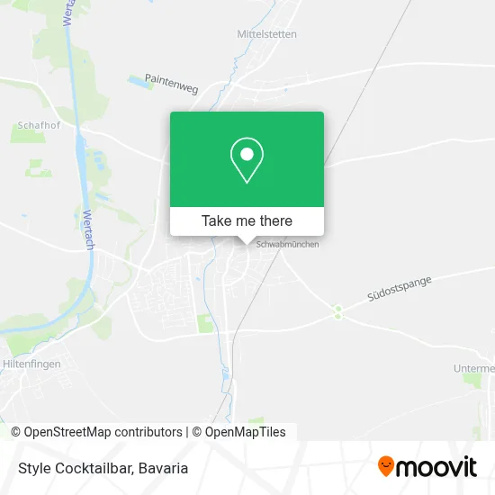 Style Cocktailbar map