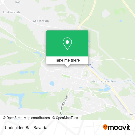 Undecided Bar map
