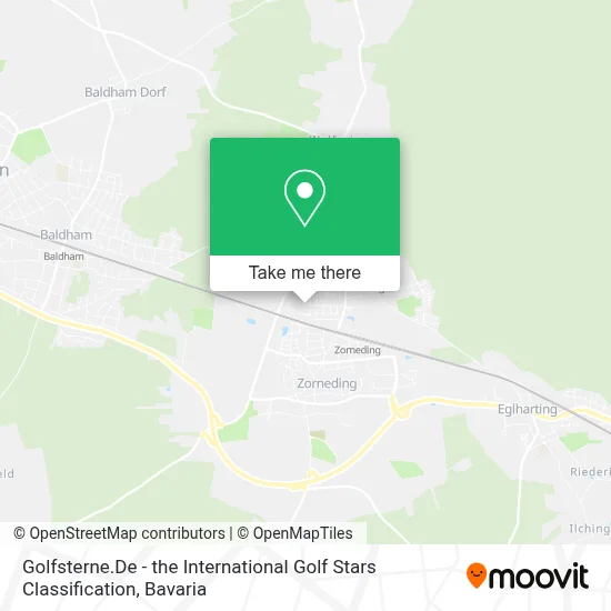 Golfsterne.De - the International Golf Stars Classification map