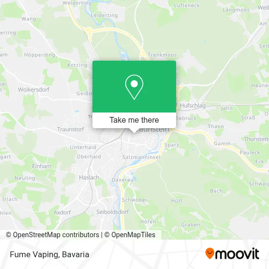 Fume Vaping map