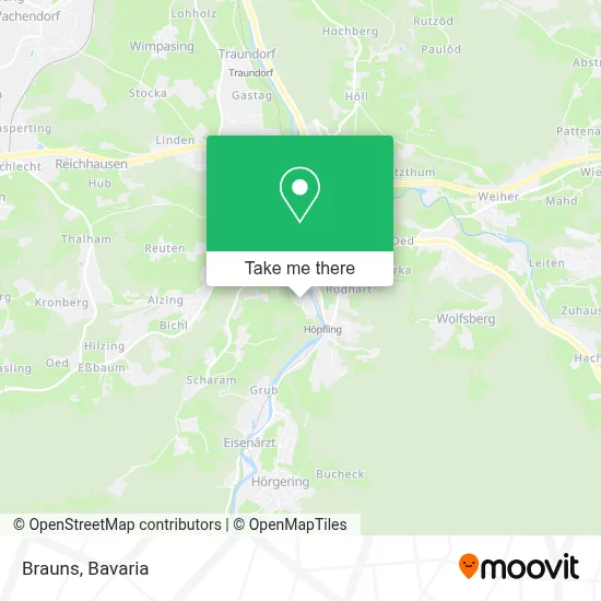 Brauns map