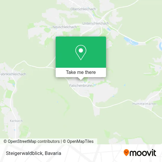 Steigerwaldblick map