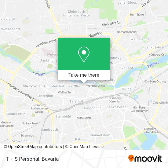 T + S Personal map
