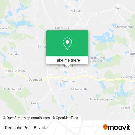 Deutsche Post map