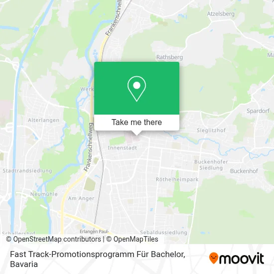 Fast Track-Promotionsprogramm Für Bachelor map