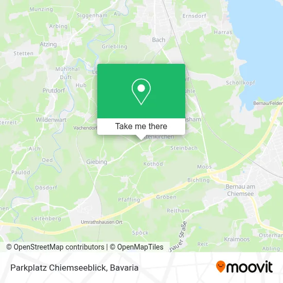 Parkplatz Chiemseeblick map