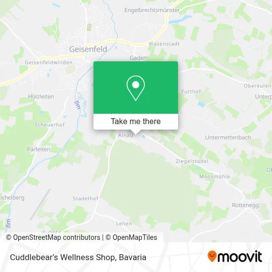 Cuddlebear's Wellness Shop map