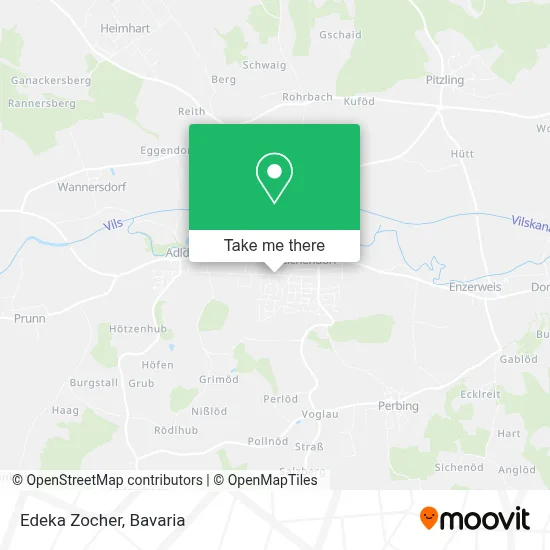 Edeka Zocher map