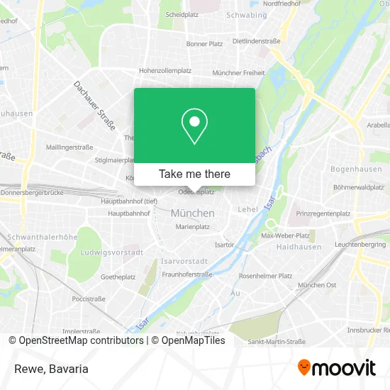 Rewe map