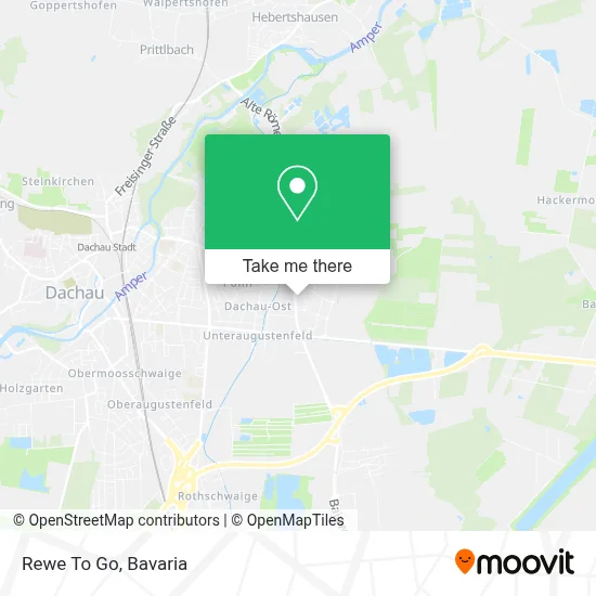 Rewe To Go map