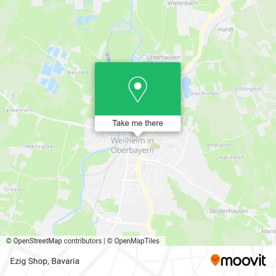 Ezig Shop map