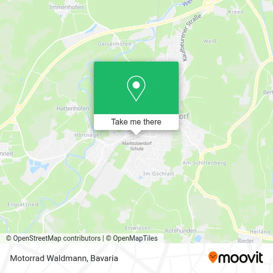 Motorrad Waldmann map