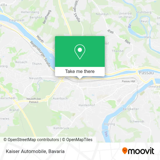 Kaiser Automobile map