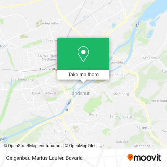 Geigenbau Marius Laufer map