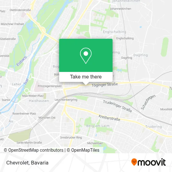 Chevrolet map