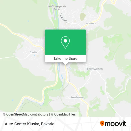 Auto-Center Kluske map