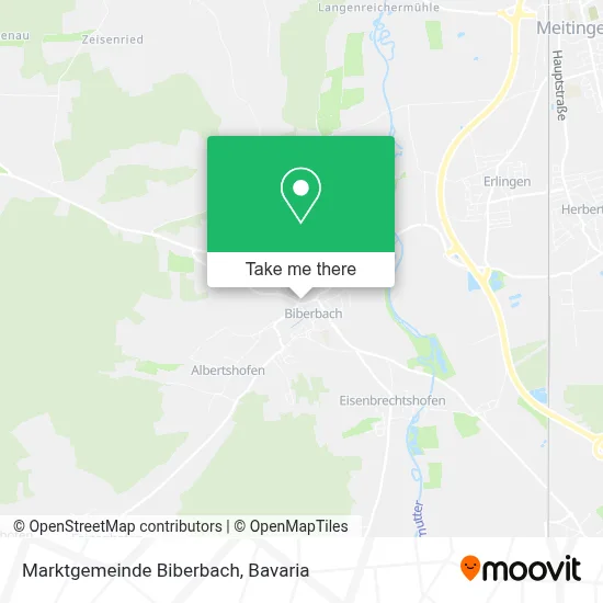 Marktgemeinde Biberbach map