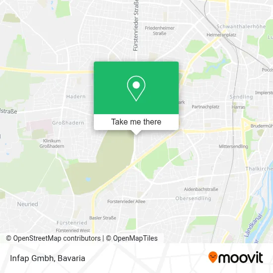 Infap Gmbh map