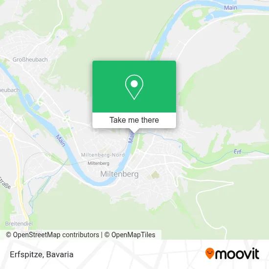 Erfspitze map