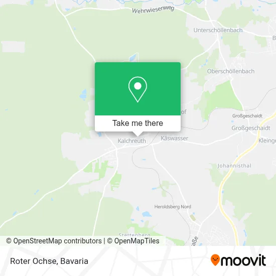 Roter Ochse map