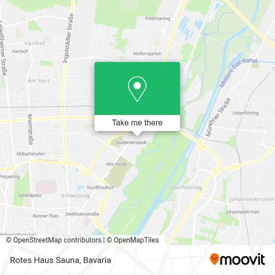 Rotes Haus Sauna map