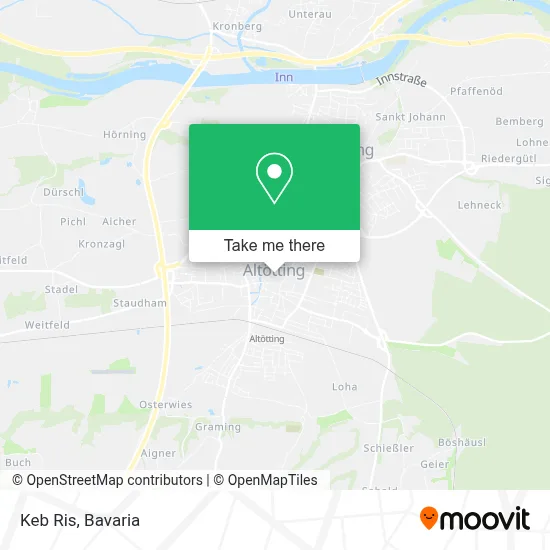 Keb Ris map