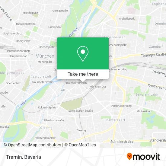 Tramin map