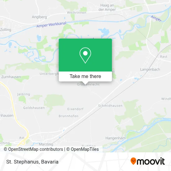 St. Stephanus map