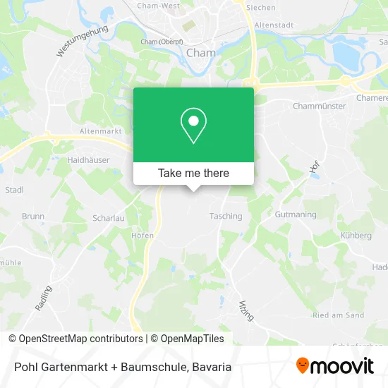 Pohl Gartenmarkt + Baumschule map