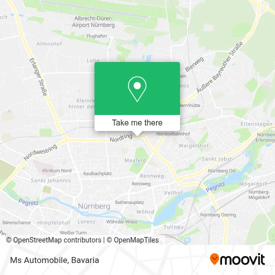 Ms Automobile map