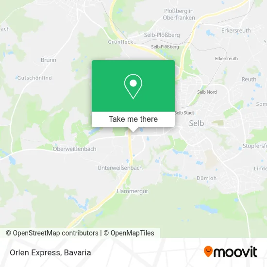 Orlen Express map