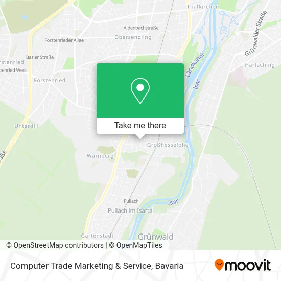 Computer Trade Marketing & Service map