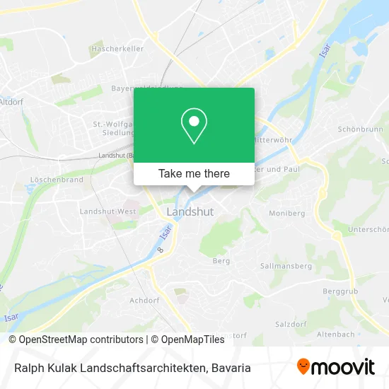 Ralph Kulak Landschaftsarchitekten map