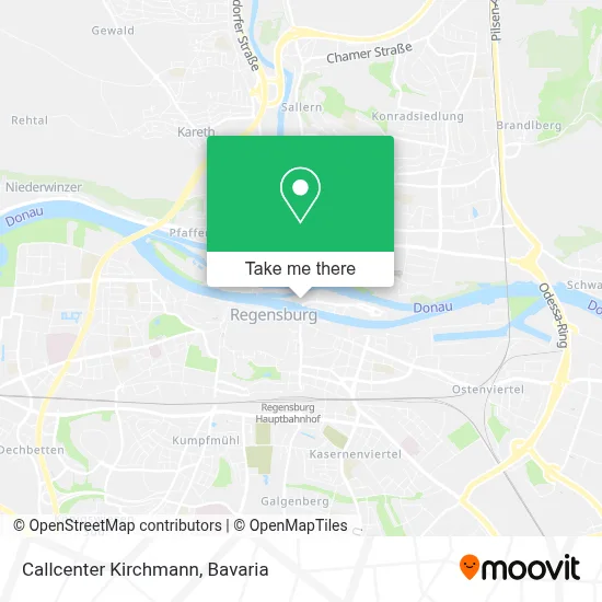 Callcenter Kirchmann map