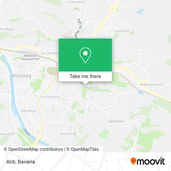 Aldi map