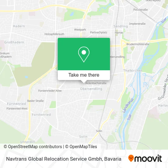Navtrans Global Relocation Service Gmbh map