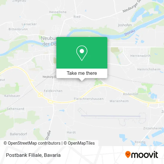 Postbank Filiale map